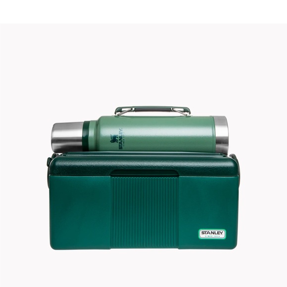 Stanley Other - RARE Stanley Green Thermos and Cooler Set Great for Camping 🏕️
